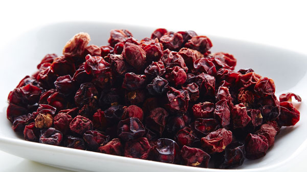 Bacche di schisandra essiccate