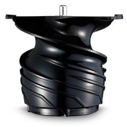 La coclea è la parte principale di un estrattore di succo Coclea dell'estrattore di succo